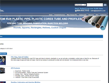Tablet Screenshot of custom-plastics.apiplastics.com